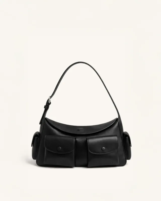 Nora Shoulder Bag - Black made by JW PEI