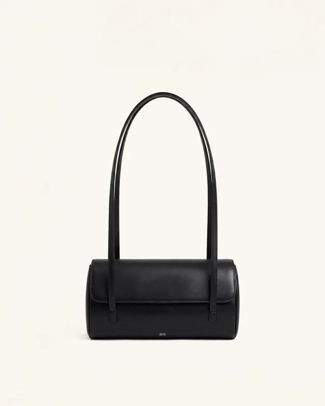 Avery Cylindrical Shoulder Bag - Black made by JW PEI
