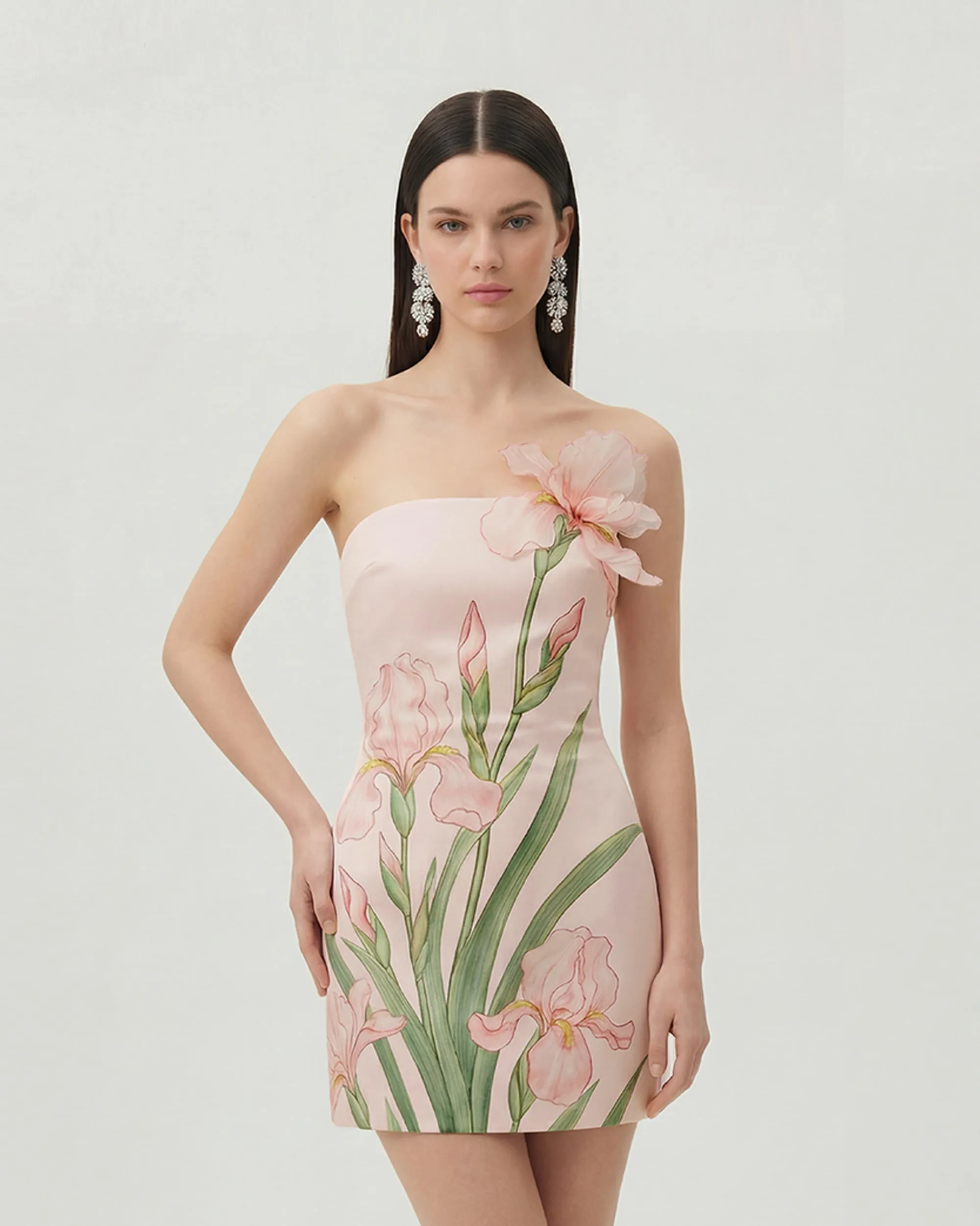 Floral Printed Mini Dress - Pink sold by JW PEI