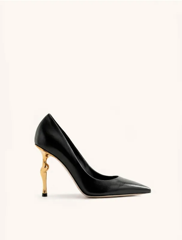 Hazel Modern Heels - Black made by JW PEI