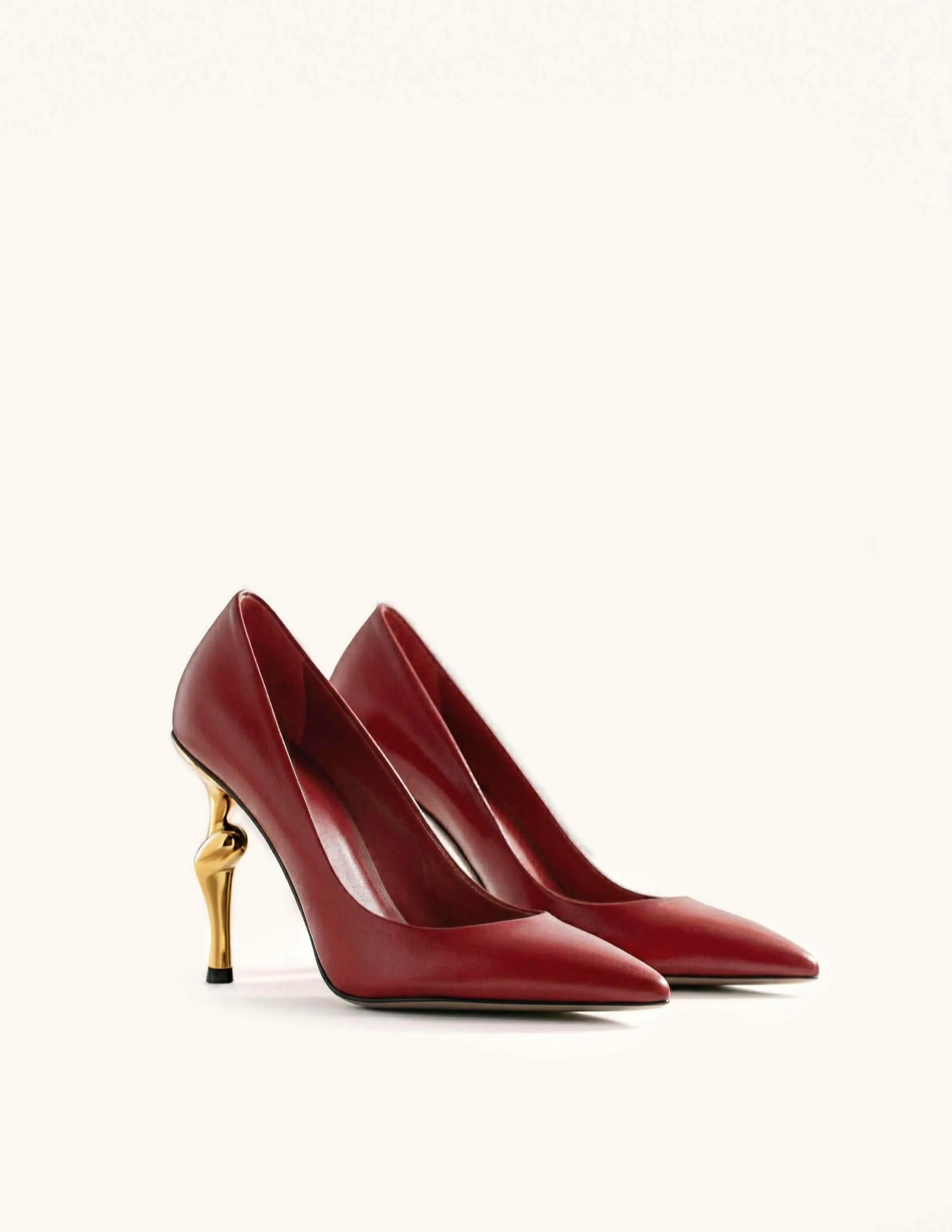 Hazel Modern Heels - Burgundy sold by JW PEI product image thumbnail 2