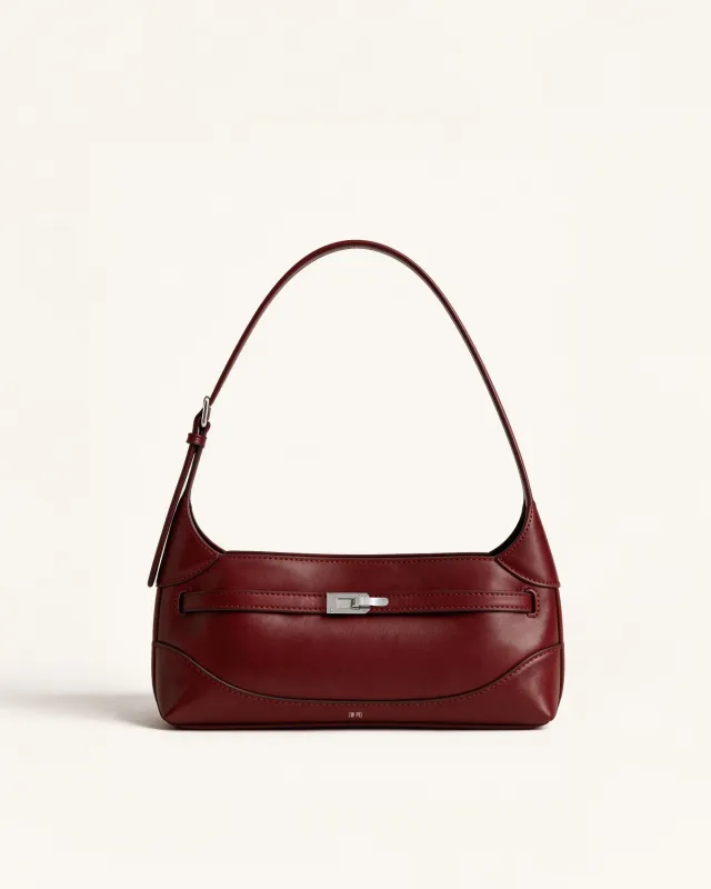 Josie Shoulder Bag - Burgundy made by JW PEI