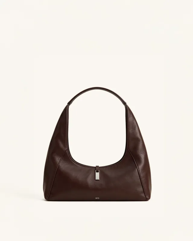 Mia Shoulder Bag - Brown made by JW PEI