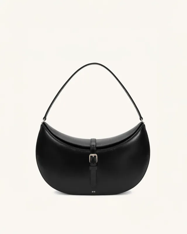 Luna Crescent Shoulder Bag - Black made by JW PEI