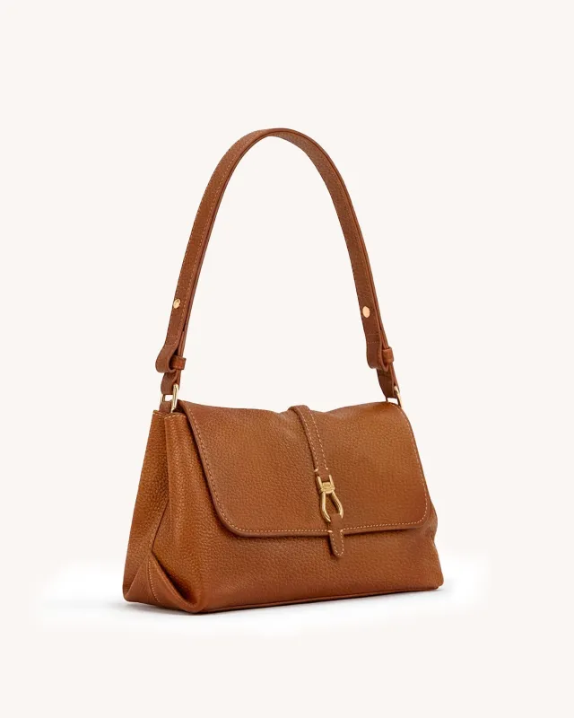Sienna Shoulder Bag - Brown made by JW PEI