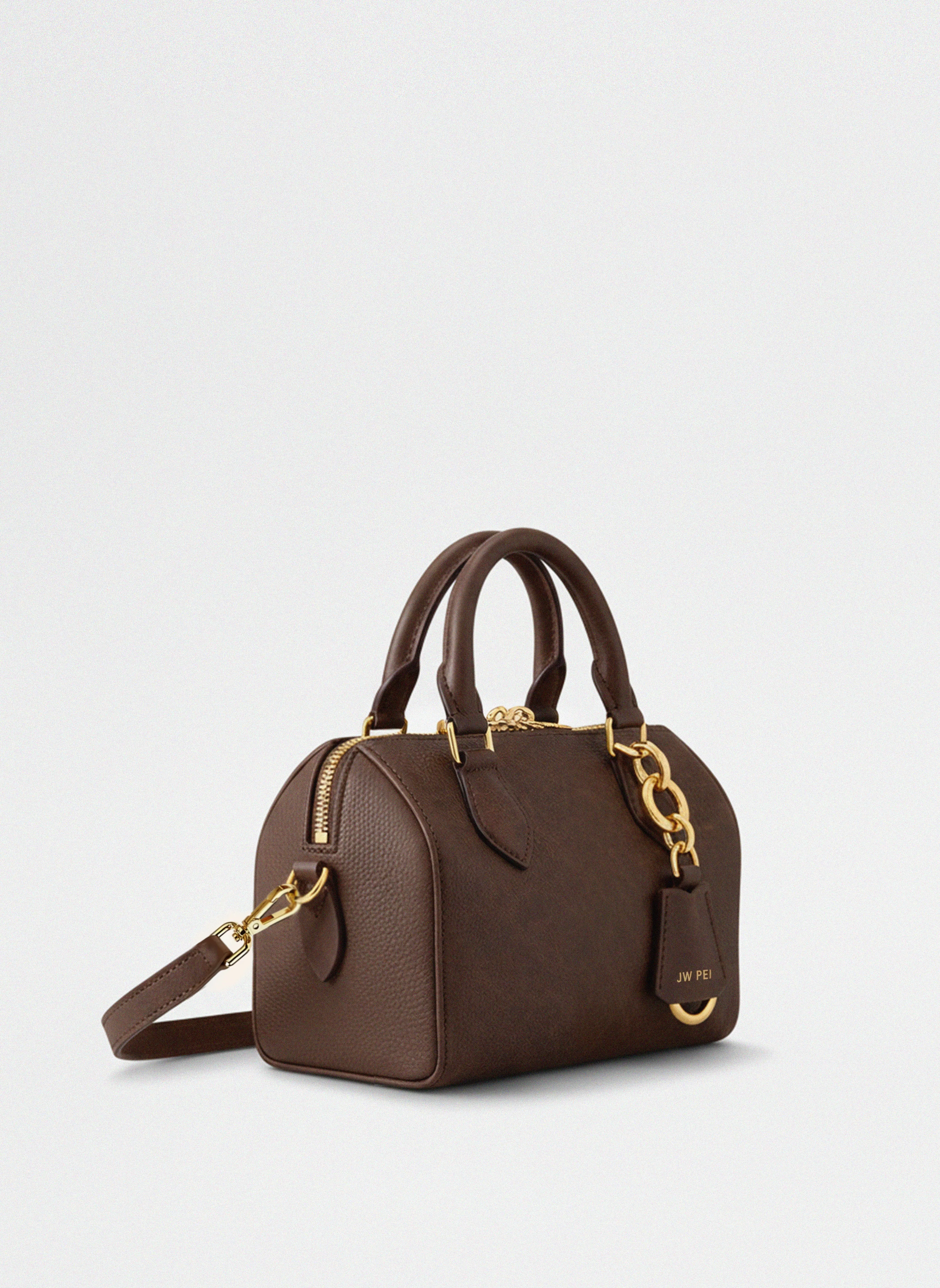 Mila Box Bag - Brown sold by JW PEI