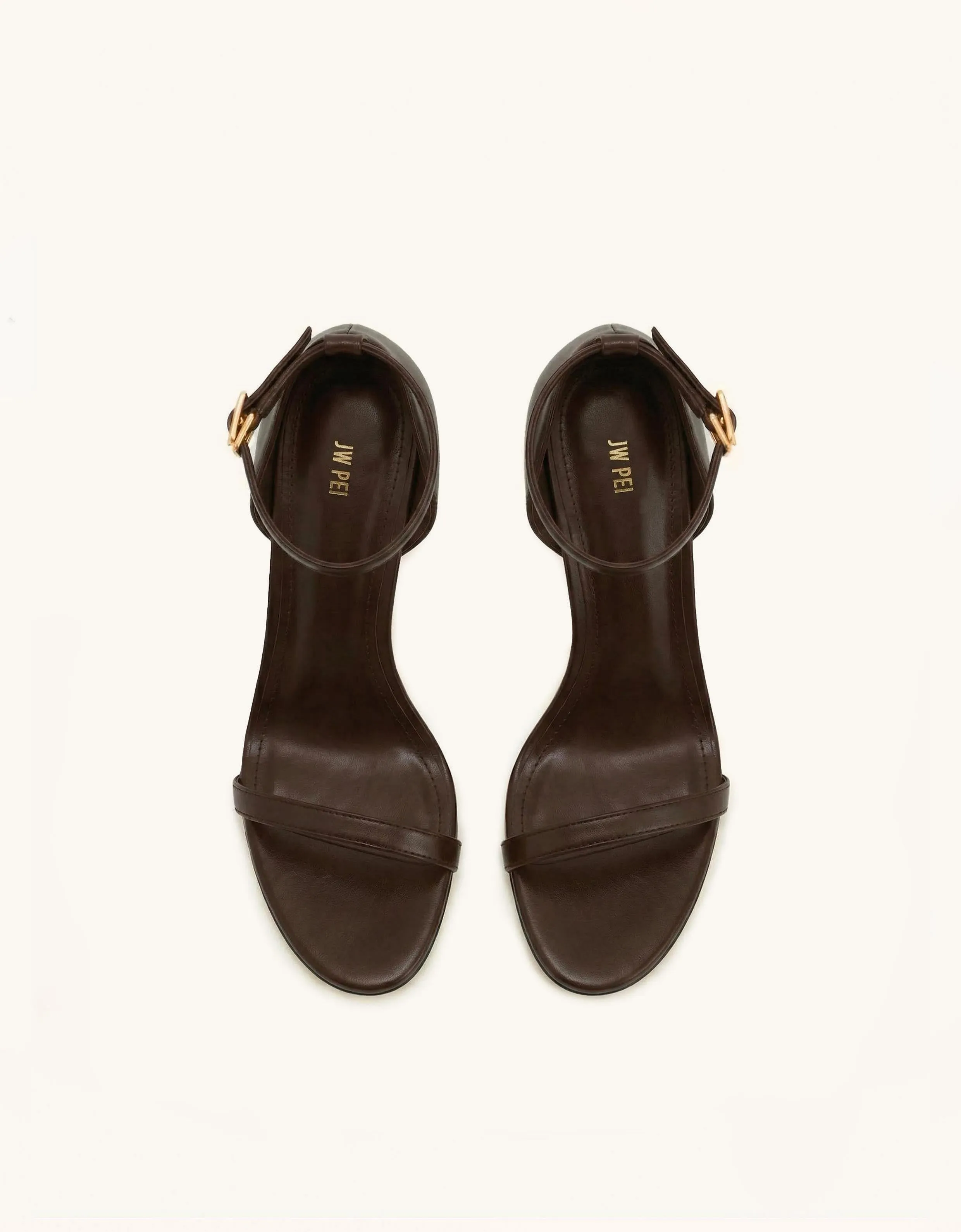 Alivia Ankle Strap Sandals - Dark Brown sold by JW PEI product image thumbnail 2