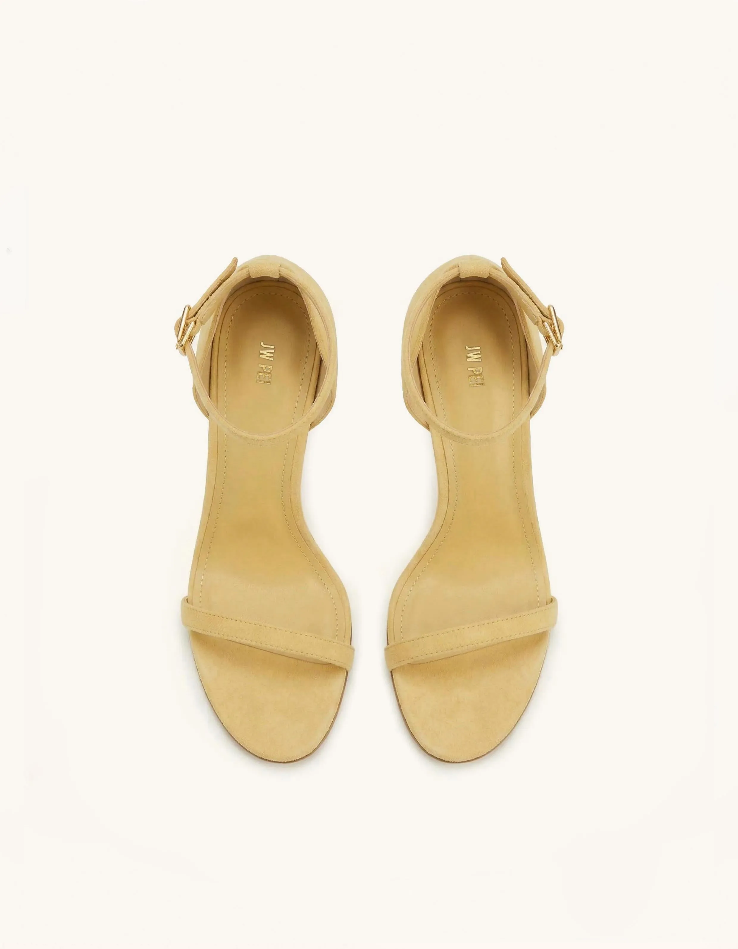 Alivia Ankle Strap Suede Sandals - Yellow sold by JW PEI product image thumbnail 2