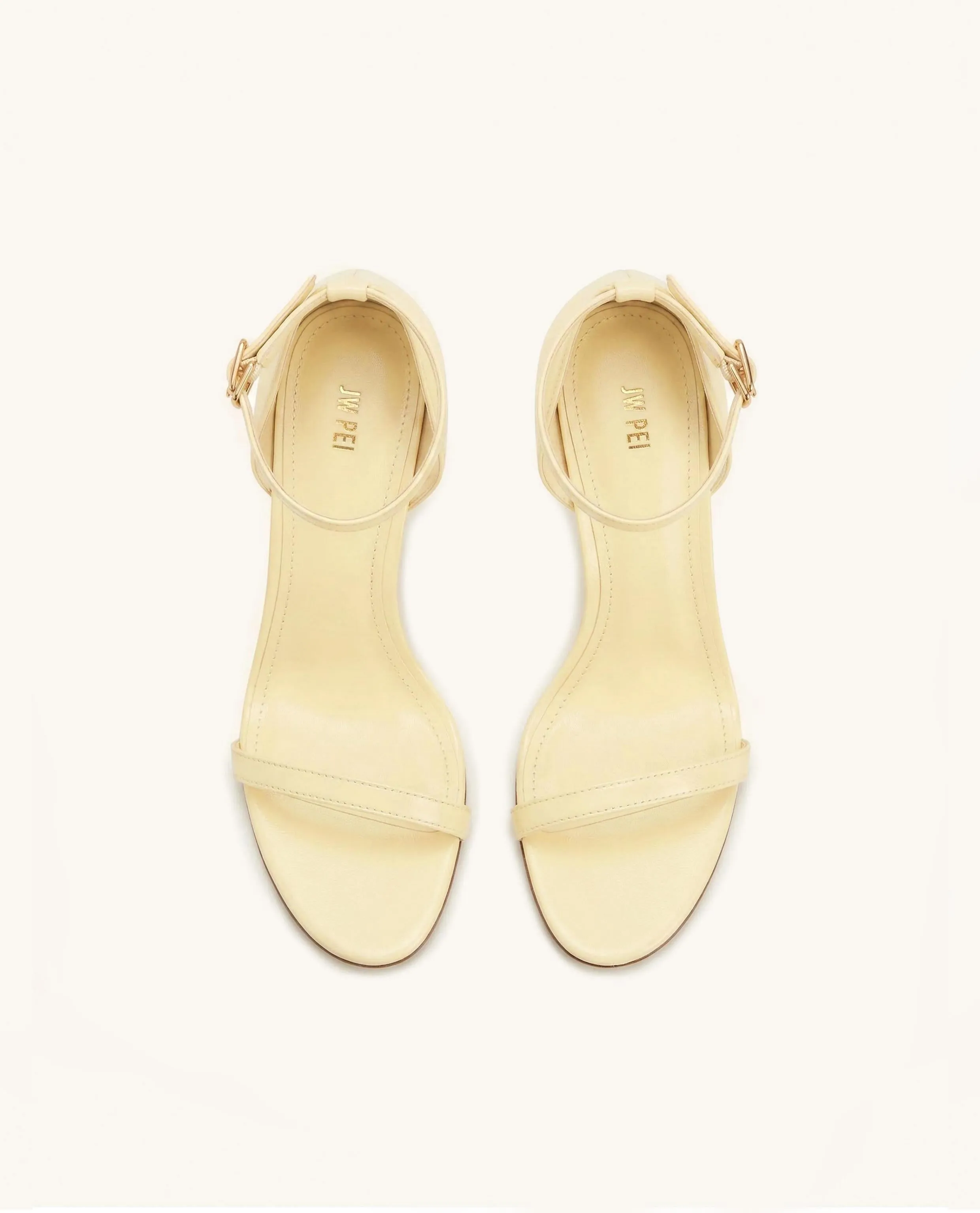 Alivia Ankle Strap Sandals - Pale Yellow sold by JW PEI product image thumbnail 2