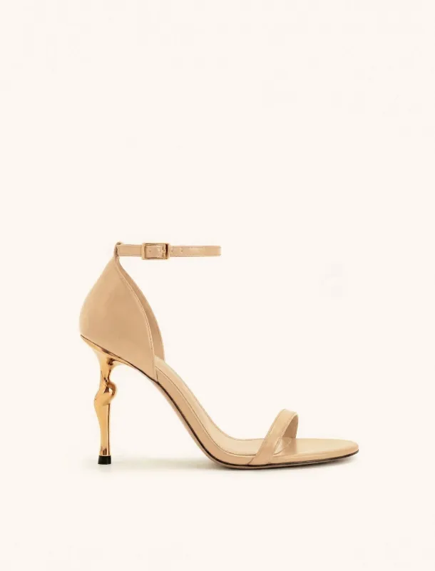 Alivia Ankle Strap Sandals - Khaki made by JW PEI