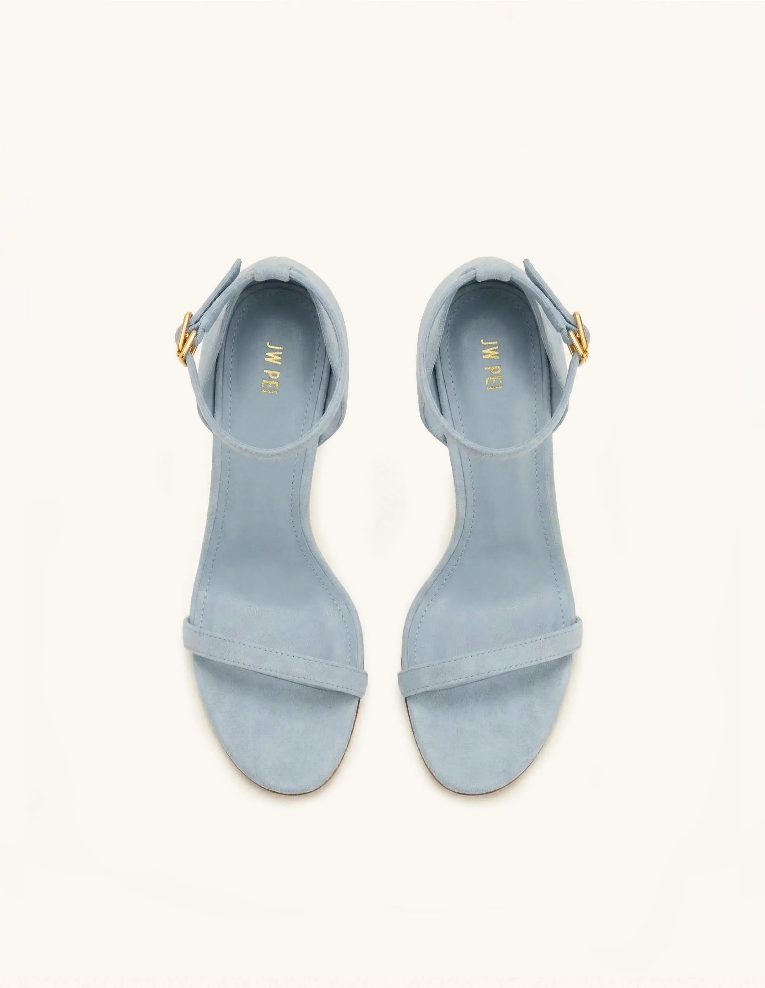 Alivia Ankle Strap Suede Sandals - Blue sold by JW PEI product image thumbnail 2