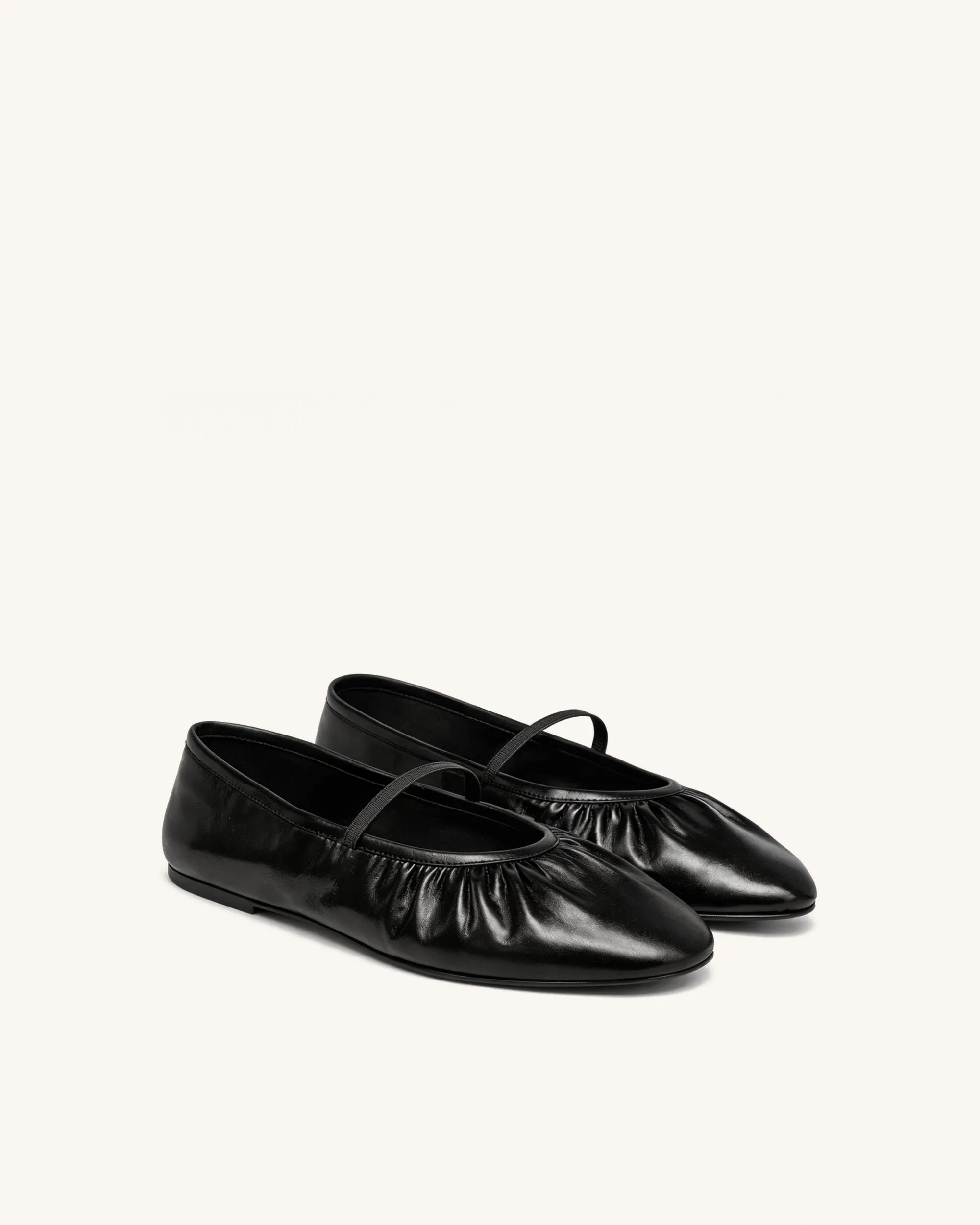 Isabelle Elastic Mary Janes – Black sold by JW PEI