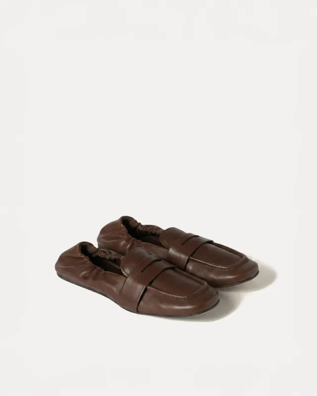 Emily Penny Loafers – Brown made by JW PEI
