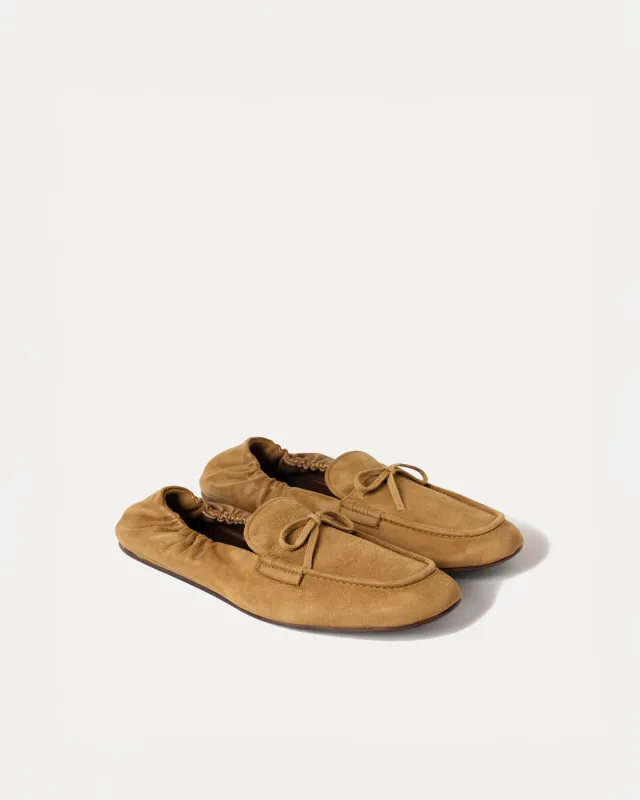 Hazel Bow Loafers – Brown made by JW PEI