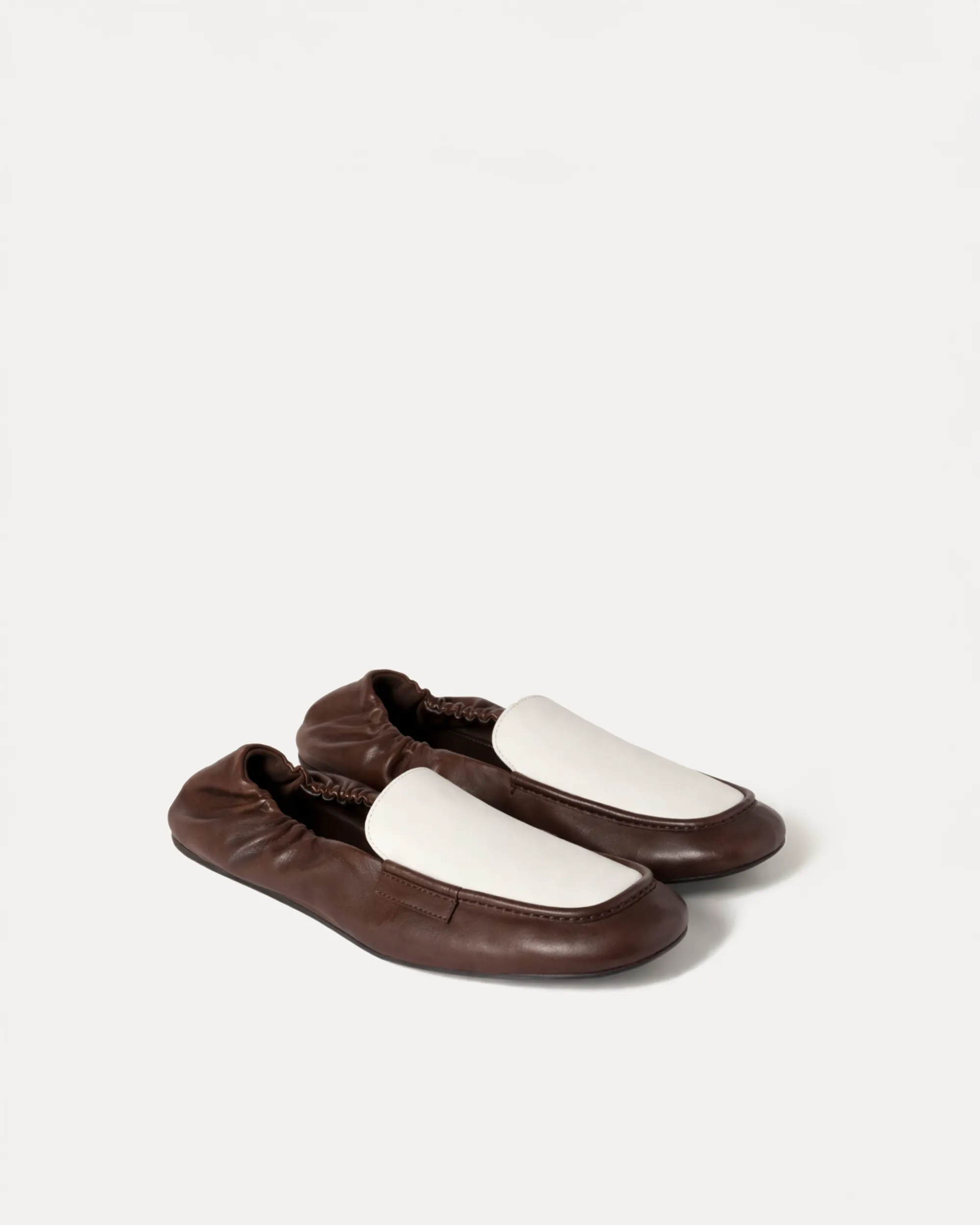 Sophie Colorblock Flats – Brown sold by JW PEI
