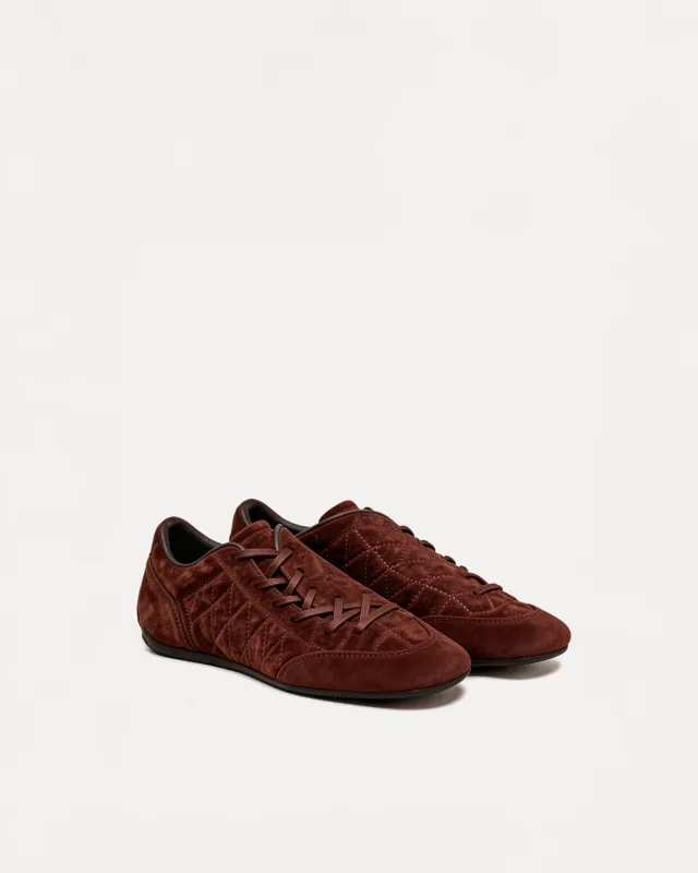 Nina Quilted Sneakers – Brown made by JW PEI
