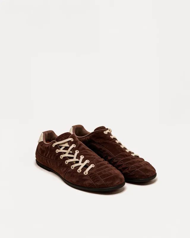 Maya Quilted Sneakers – Brown made by JW PEI