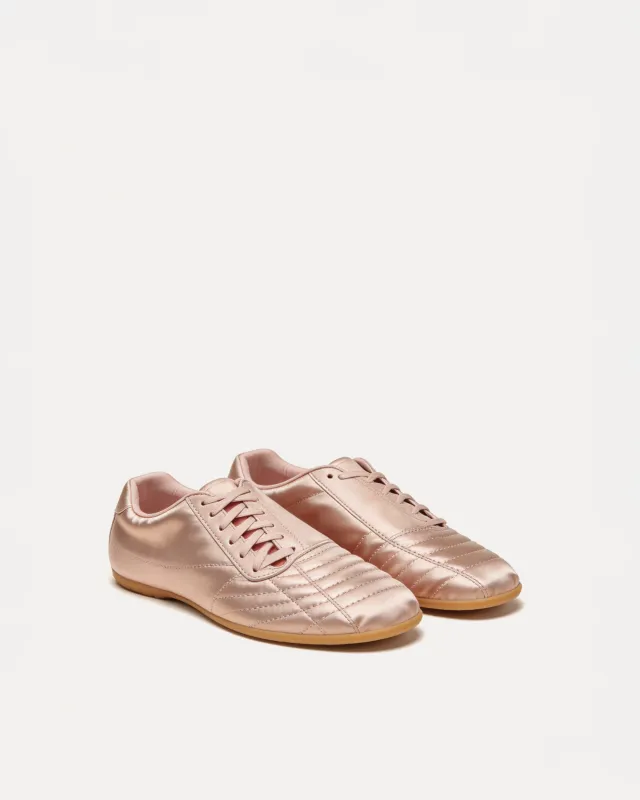 Hazel Quilted Sneakers – Pink made by JW PEI