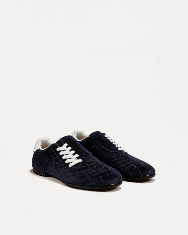 Jamie Quilted Sneakers – Blue made by JW PEI