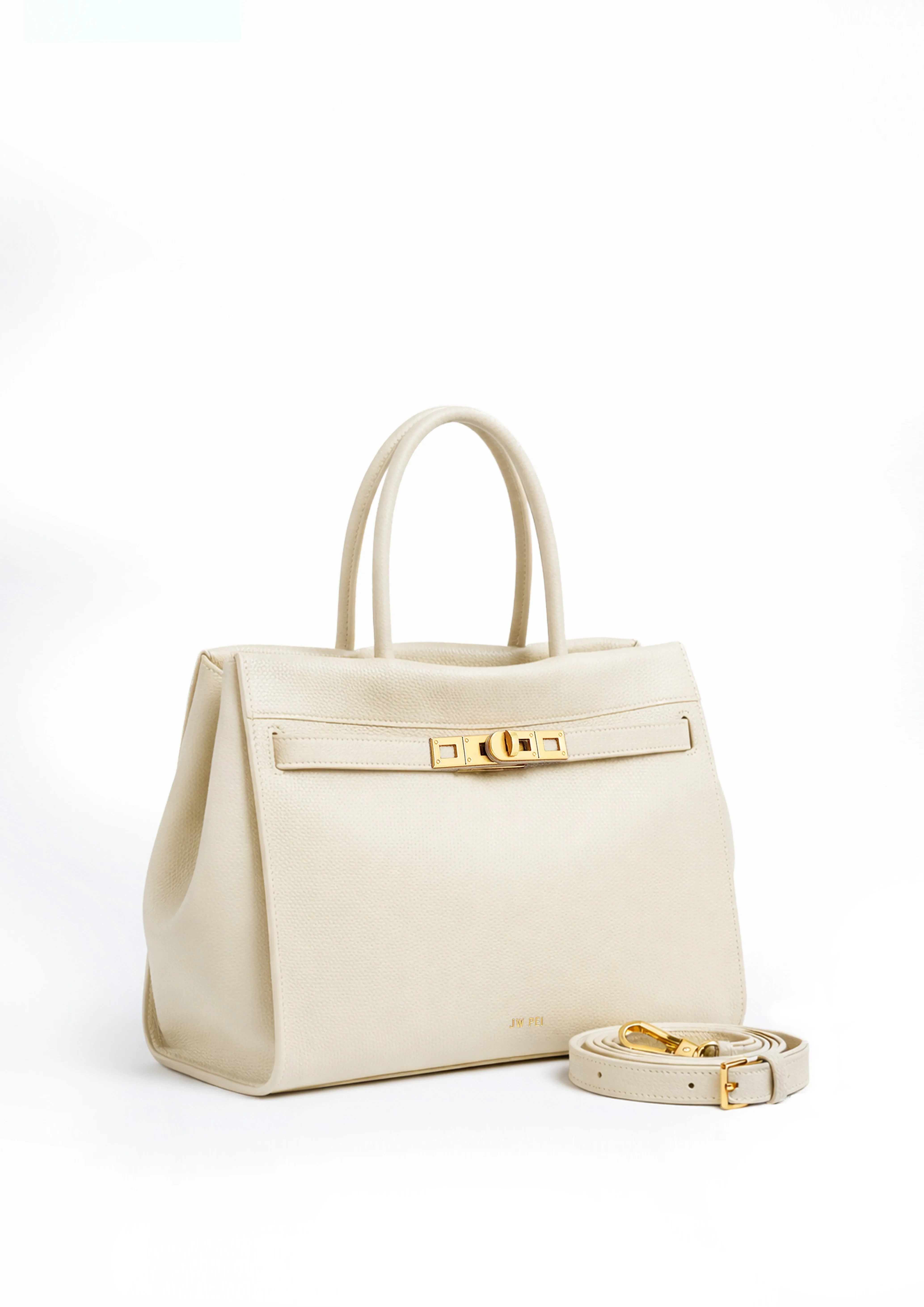 Avery Top Handle Bag - Ivory sold by JW PEI