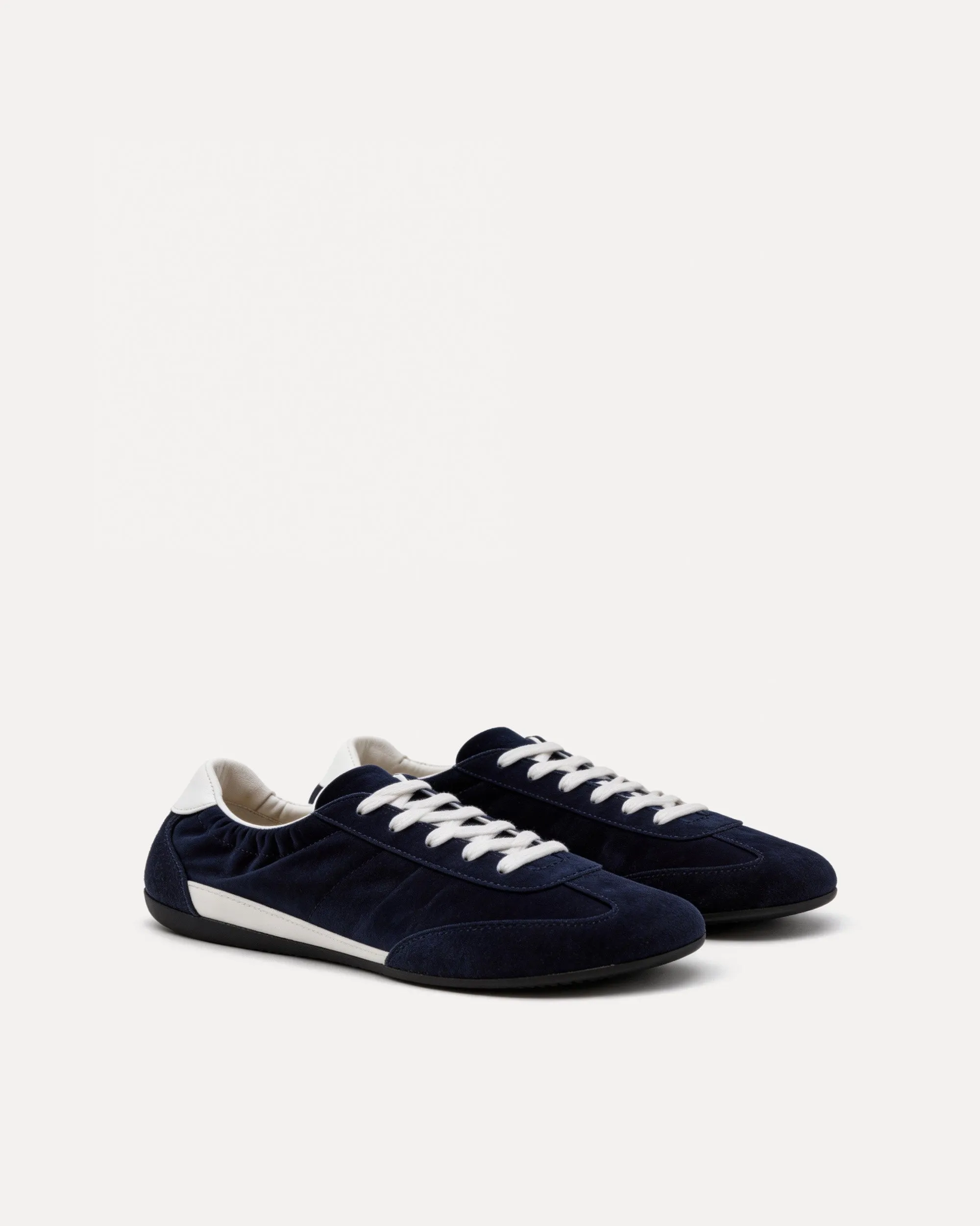 Elise Lace-Up Sneakers – Blue sold by JW PEI