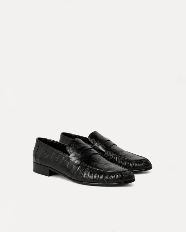 Olivia Classic Loafers – Black made by JW PEI