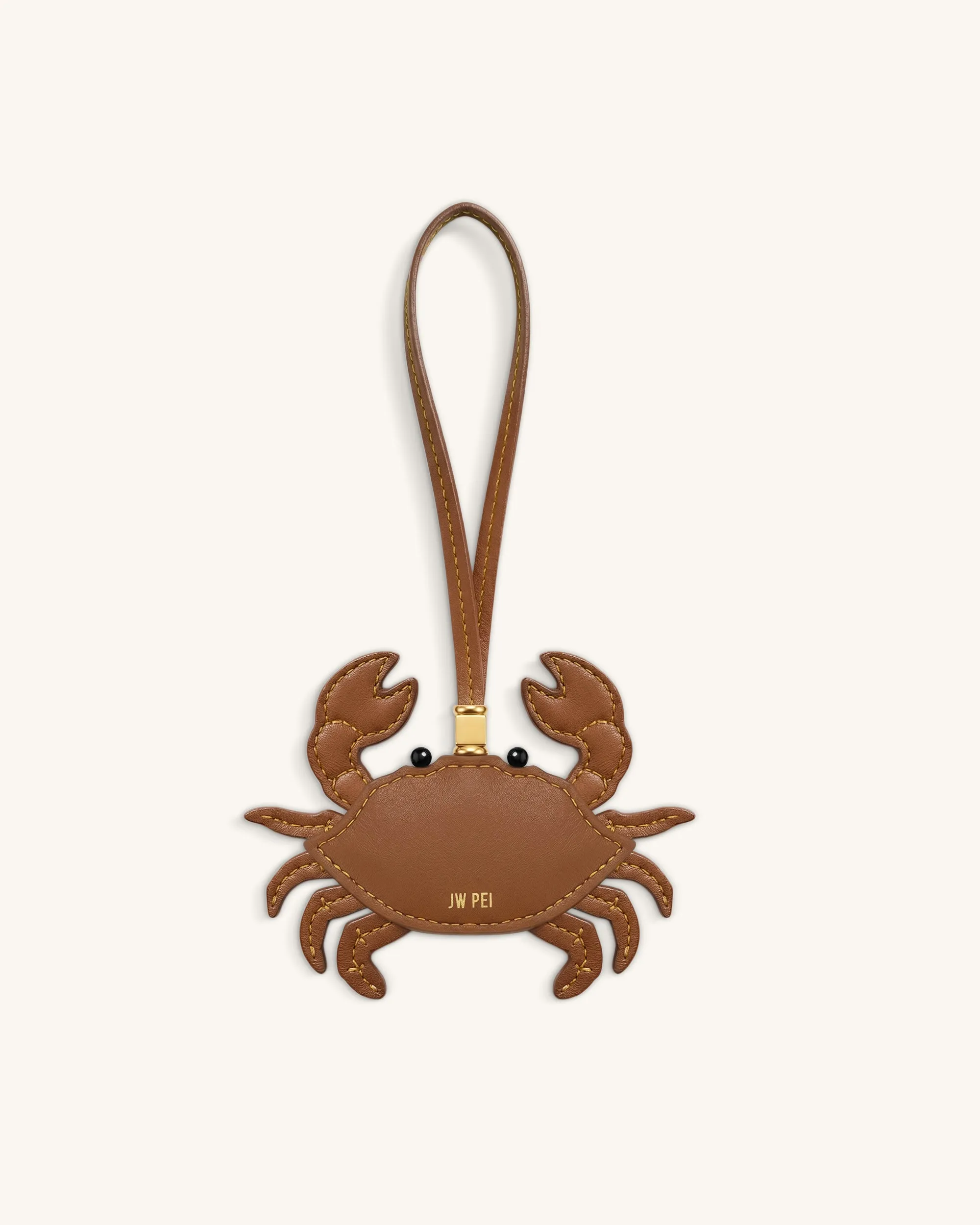 Crab Bag Charm - Brown sold by JW PEI
