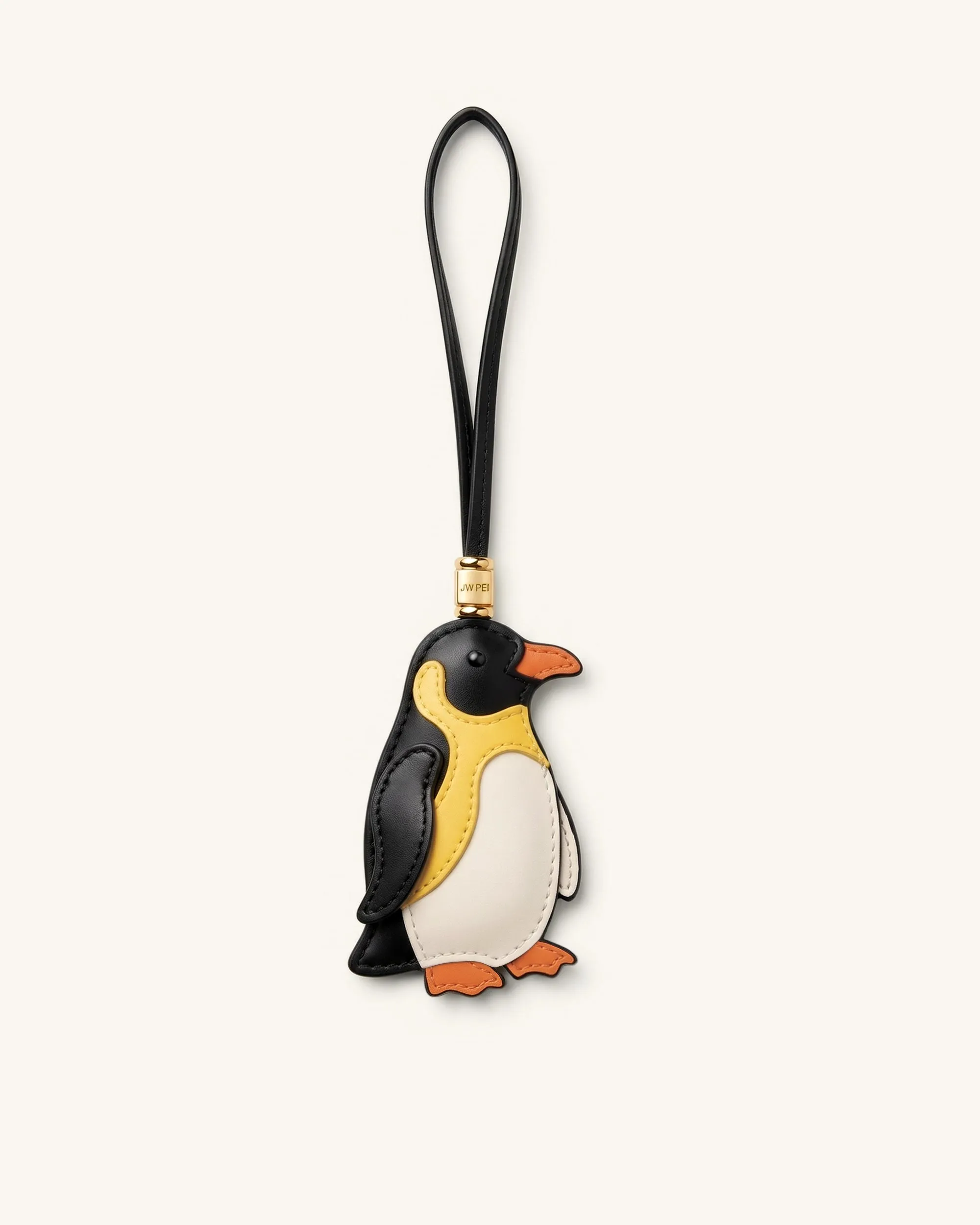 Penguin Bag Charm - Black Multi sold by JW PEI