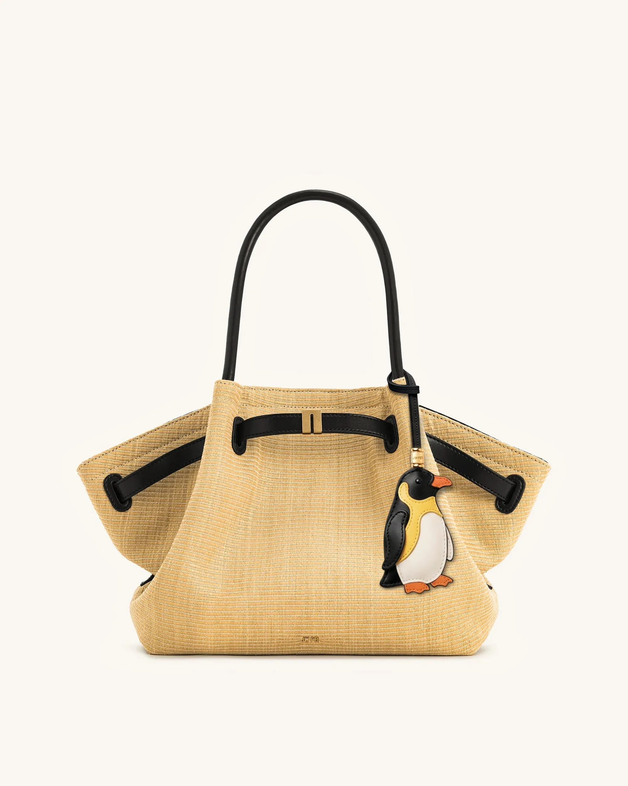 Penguin Bag Charm - Black Multi sold by JW PEI product image thumbnail 2
