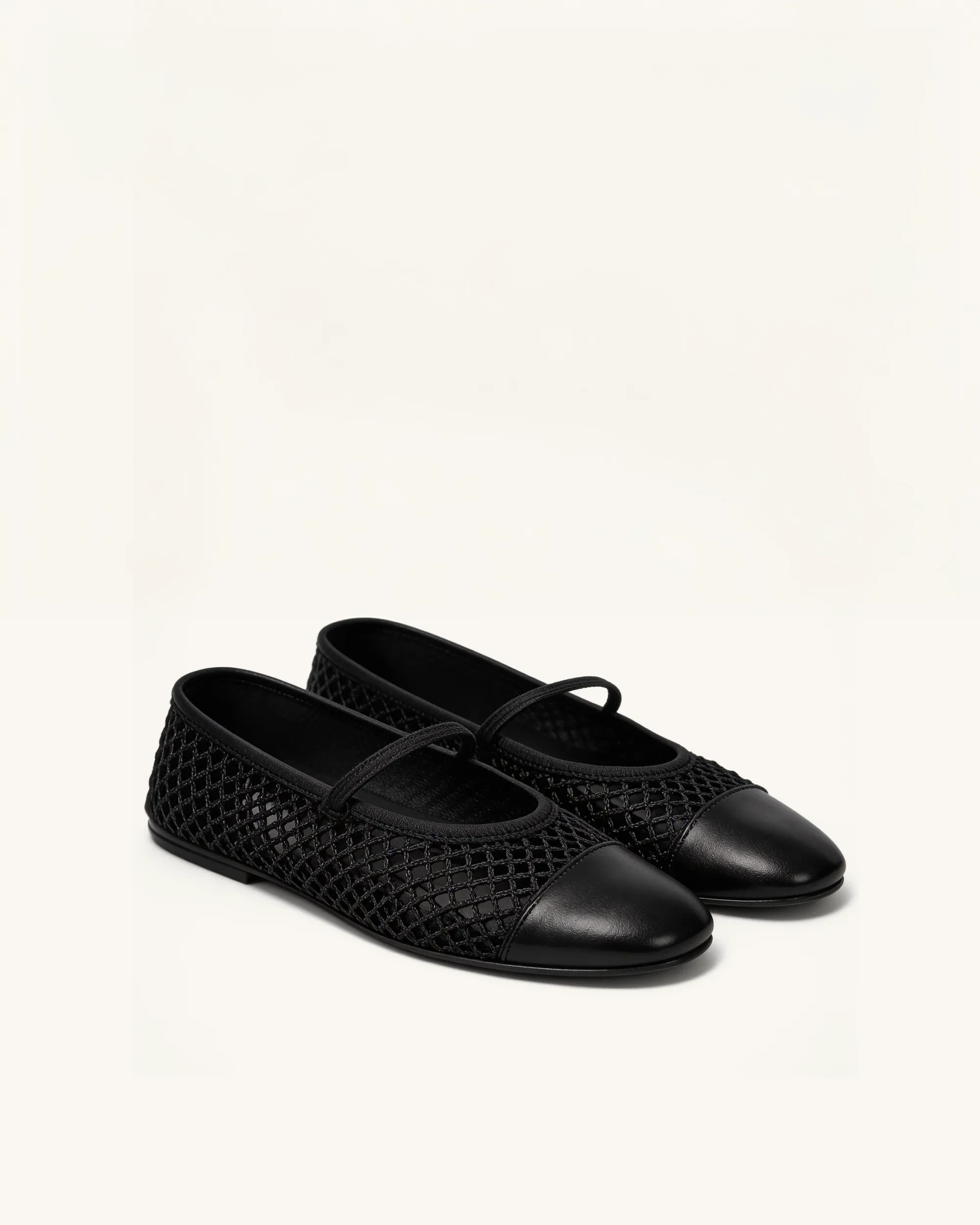 Nina Mesh Mary Janes – Black sold by JW PEI