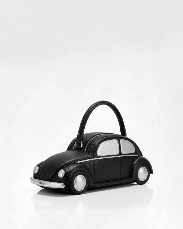 Beetle Car Top Handle Bag - Black made by JW PEI