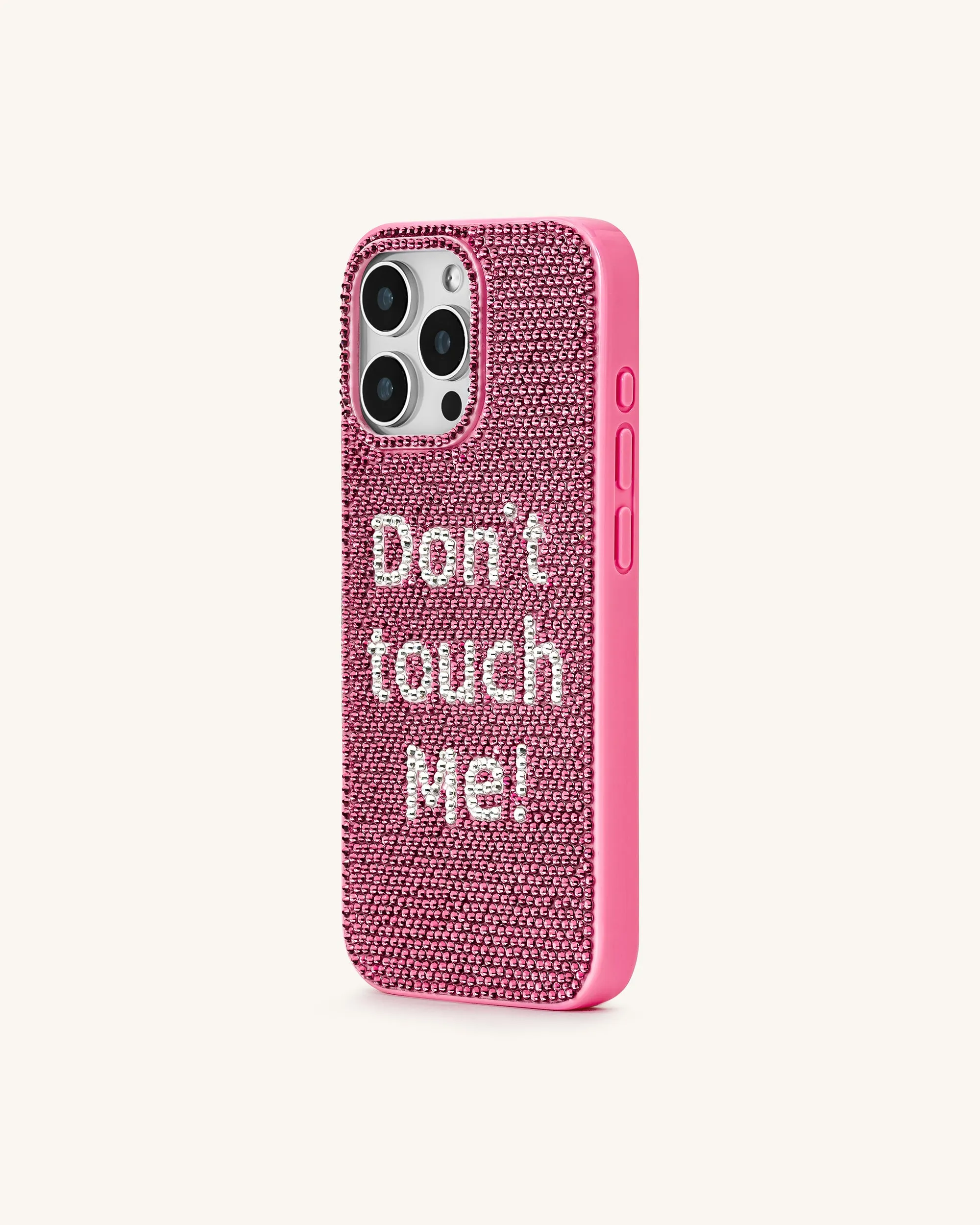 Don't Touch Me! Phone Case - Multicolor Pink sold by JW PEI product image thumbnail 2