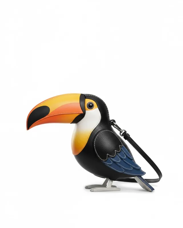 Toucan Shaped Crossbody Bag - Multicolor made by JW PEI