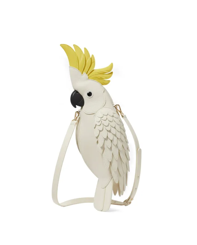 Parrot Shaped Crossbody Bag - Ivory made by JW PEI