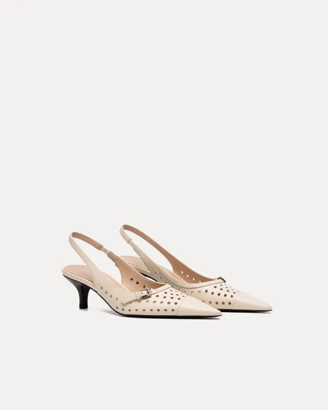 Leah Slingback Pumps – Neutral made by JW PEI