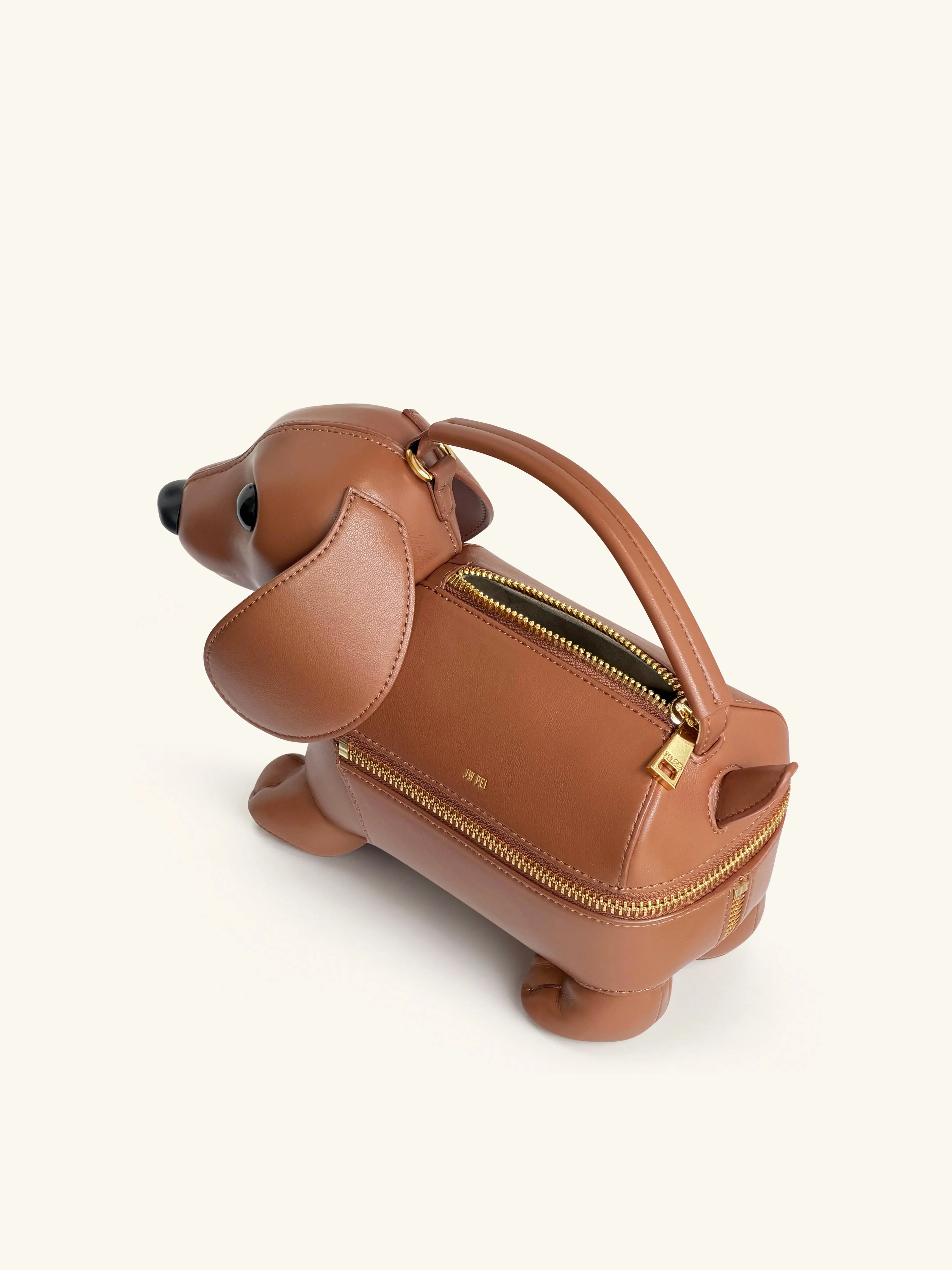 Emilia Dog-Shaped Bag - Brown sold by JW PEI product image thumbnail 3