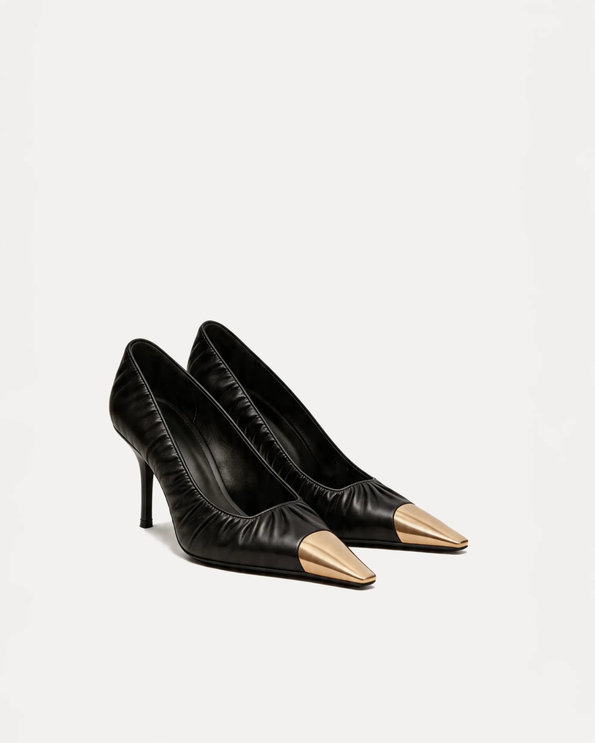 Sophie Cap Toe Pumps – Black sold by JW PEI