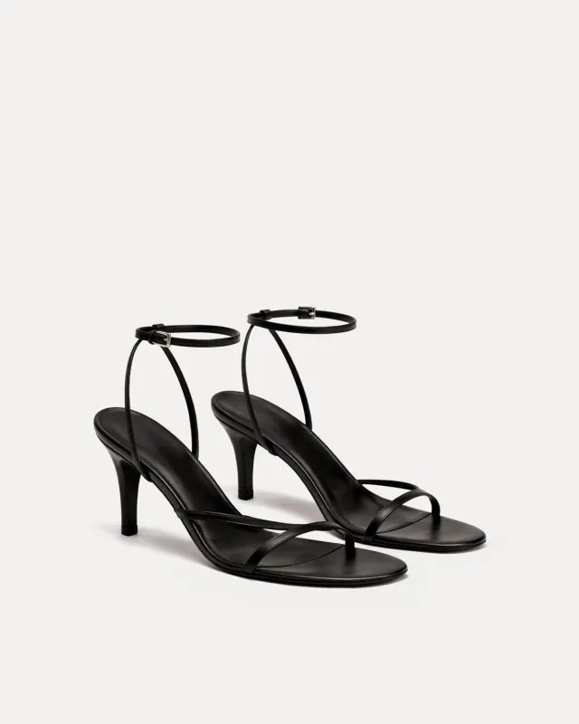 Charlotte Strappy Sandals – Black made by JW PEI