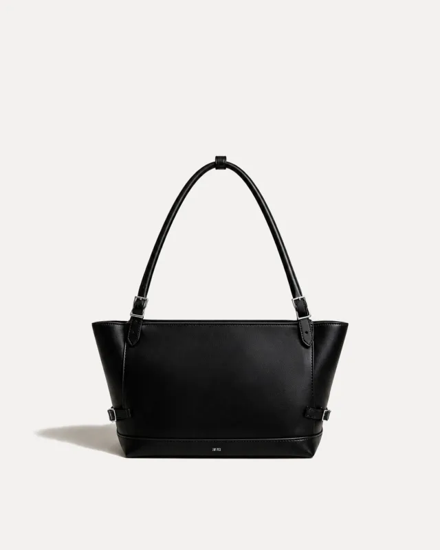 Maya Top Handle Bag - Black made by JW PEI