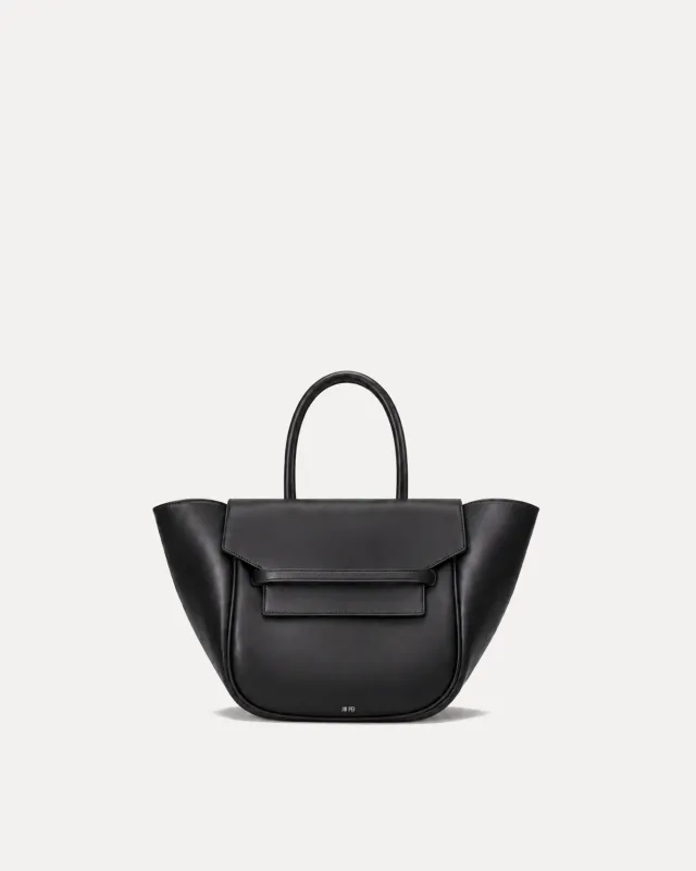 Riley Top Handle Bag - Black made by JW PEI
