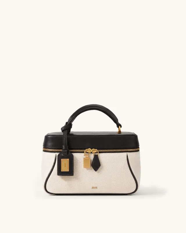 Cleo Canvas Box Bag - Neutral made by JW PEI