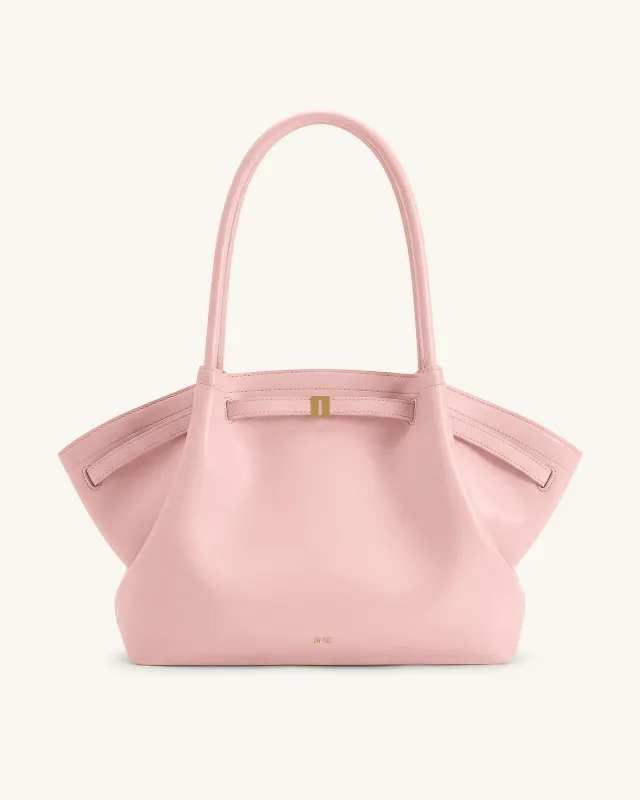 Hana Large Tote Bag - Pink made by JW PEI