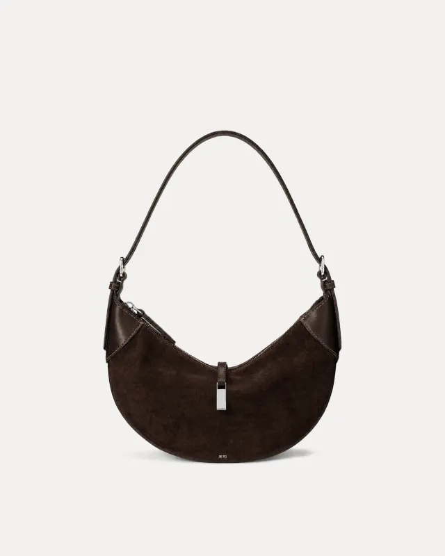 Zoey Crescent Shoulder Bag - Brown made by JW PEI
