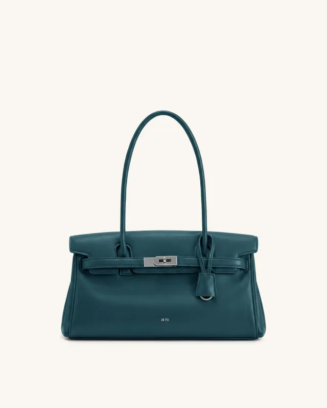 Yara Shoulder Bag - Ink Blue made by JW PEI