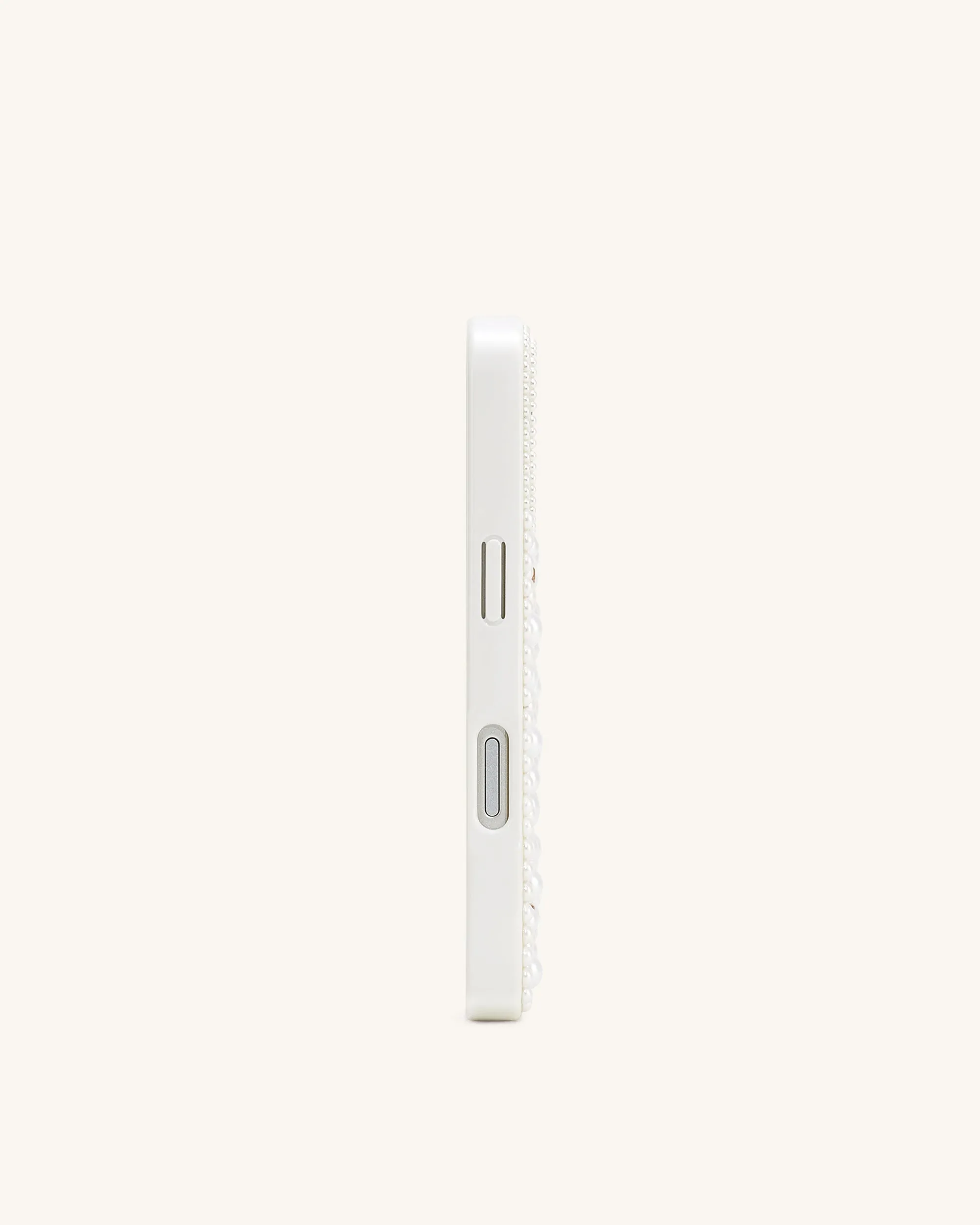 Pearl Embellished Phone Case - White sold by JW PEI product image thumbnail 3