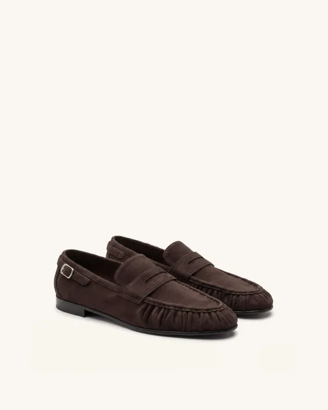 Sophie Classic Loafers - Dark Brown made by JW PEI