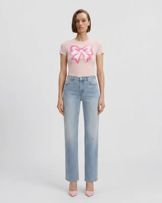 The Darling Sugar Rush T-shirt - Airbrush Pink made by JW PEI