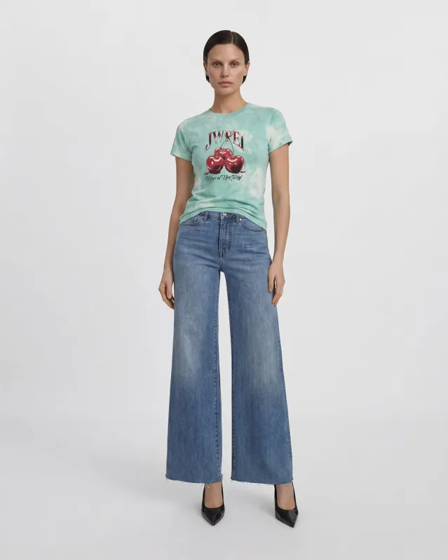 The Rebel Cherry Bomb T-shirt - Mint Cloud made by JW PEI