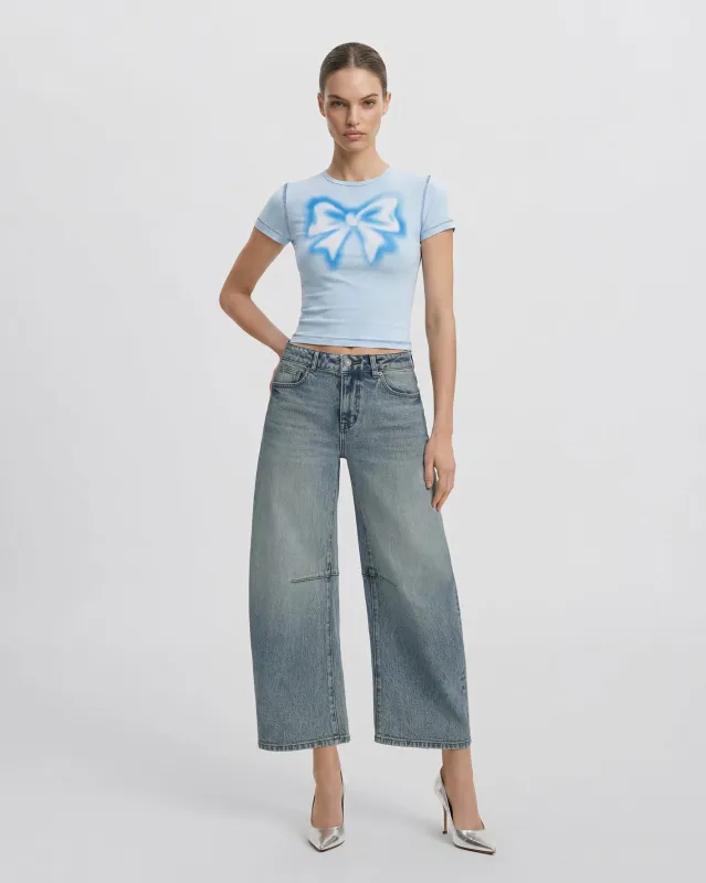 The Darling Sugar Rush T-shirt - Airbrush Blue made by JW PEI