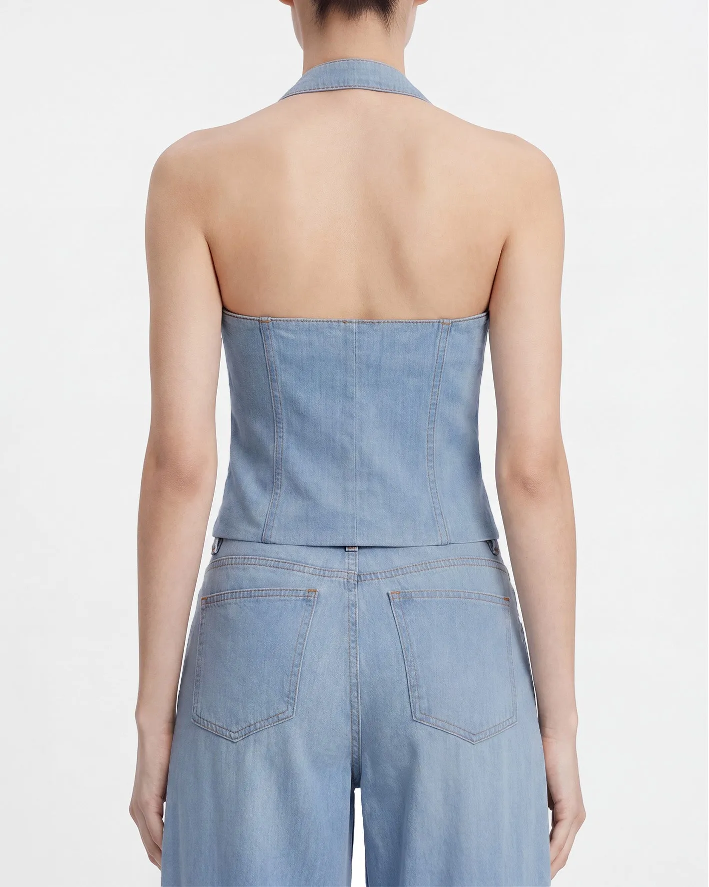 The Showstopper Denim Vest - Ozone sold by JW PEI product image thumbnail 3